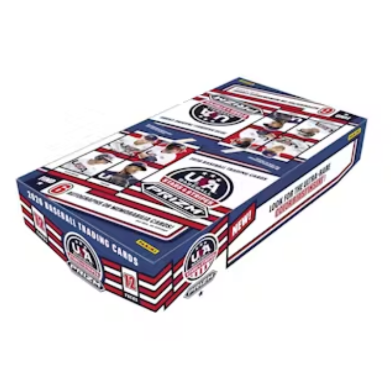 resizingforshopify-2026-03-12T125803.199_cd7d40da-b7e0-4d44-a1de-f1e10fa9115f 2026 Panini USA Stars & Stripes Prizm Baseball Hobby Box - Image 1