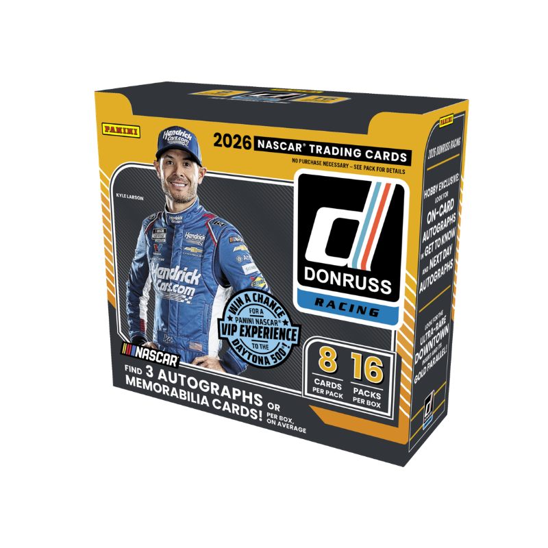 resizingforshopify-2026-04-01T123952.217_c2dee875-5061-4706-85d2-889233e71d6a 2026 Panini Donruss Racing Hobby Box - Image 1