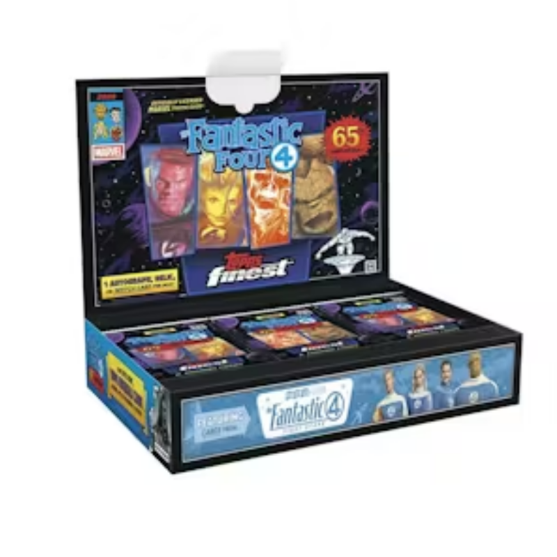 resizingforshopify-2026-04-09T125546.075 2026 Topps Finest Fantastic Four Hobby Box - Image 1