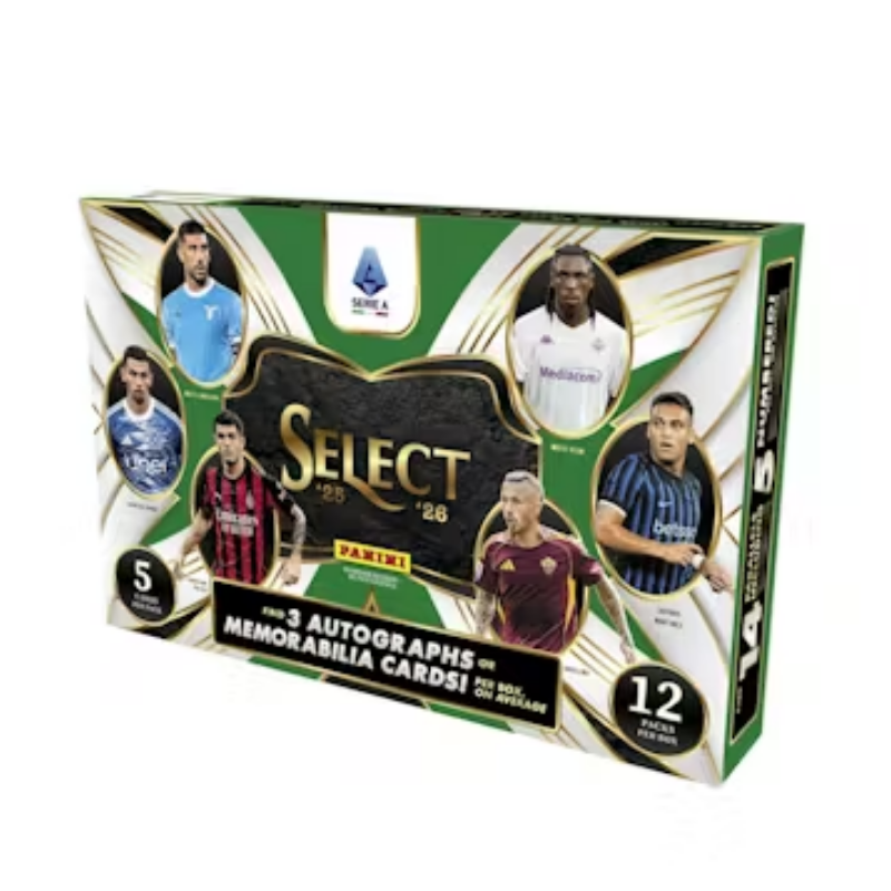 resizingforshopify-2026-04-09T131413.057_2c4a8f6a-a9e1-4314-b7b3-06389049bb4f 2025/26 Panini Select Serie A Soccer Hobby Box - Image 1