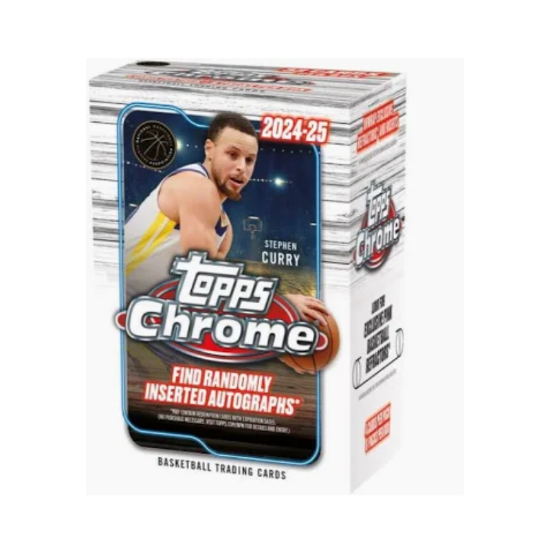 resizingforshopify-2026-04-13T142920.627 2024/25 Topps Chrome Basketball Blaster 40 Box Case - Image 1