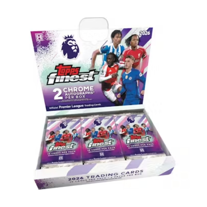 resizingforshopify-2026-04-17T153156.786 2025/26 Topps Finest English Premier League EPL Hobby 8 Box Case - Image 1