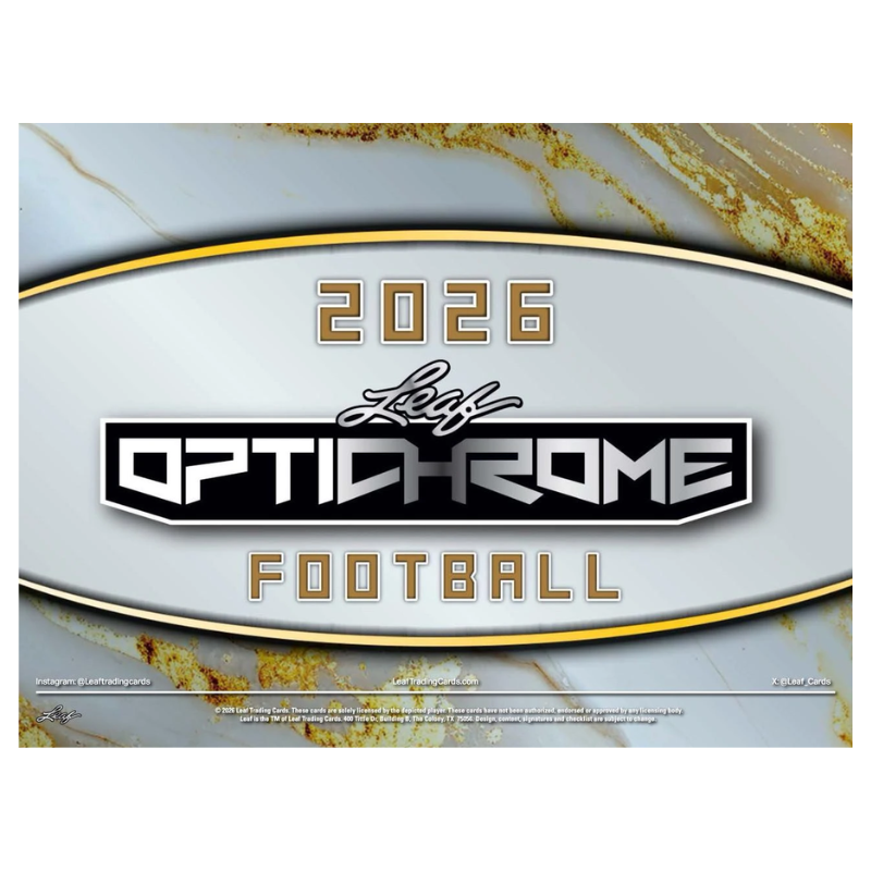 resizingforshopify-2026-04-24T122054.865_fdb84a7f-f9c8-4a2c-a87a-582fcf3f74d8 2026 Leaf Optichrome Football Hobby Box - Image 1