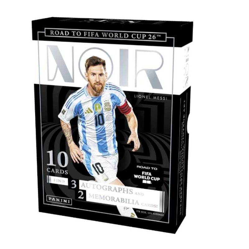 resizingforshopify-2026-05-04T151034.453_654c9745-26c3-4e9e-8dfc-c15f42be1420 2025/26 Panini Noir Road to World Cup Soccer Hobby 3 Box Case - Image 1
