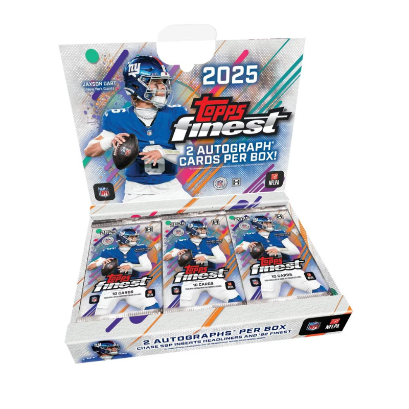 resizingforshopify-2026-05-08T114455.474_67737cf3-6845-414e-940d-6c2f9f872956 2025 Topps Finest Football Hobby 8 Box Case - Image 1