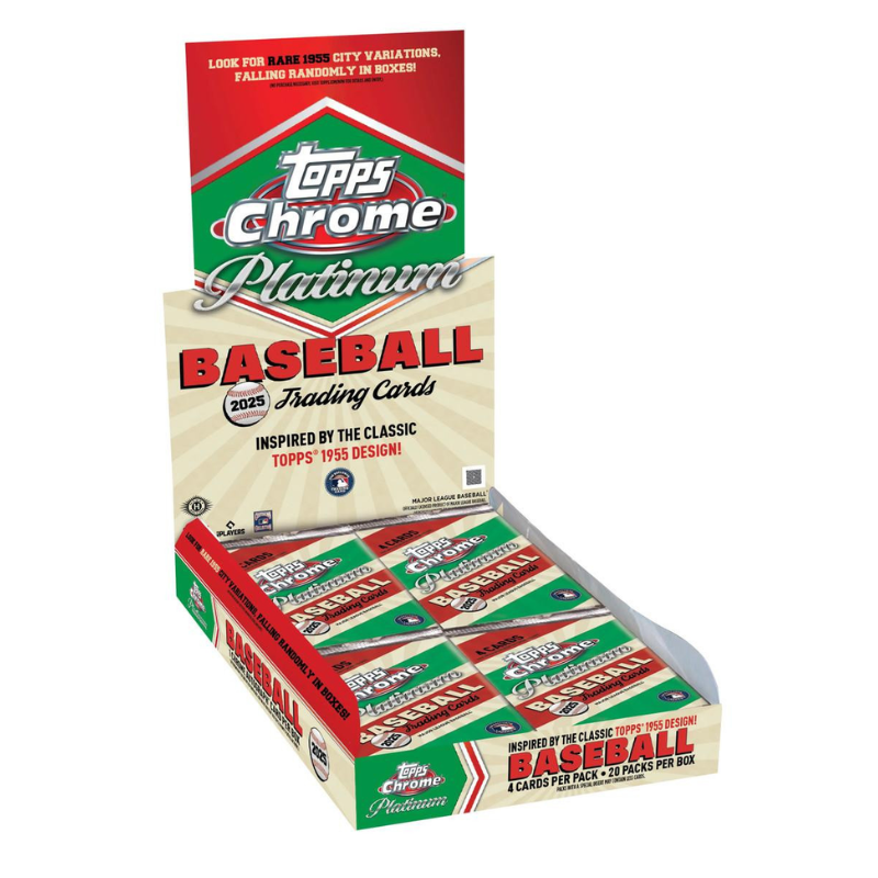 resizingforshopify-2026-05-26T143954.099 2025 Topps Chrome Platinum Baseball Hobby 12 Box Case - Image 1
