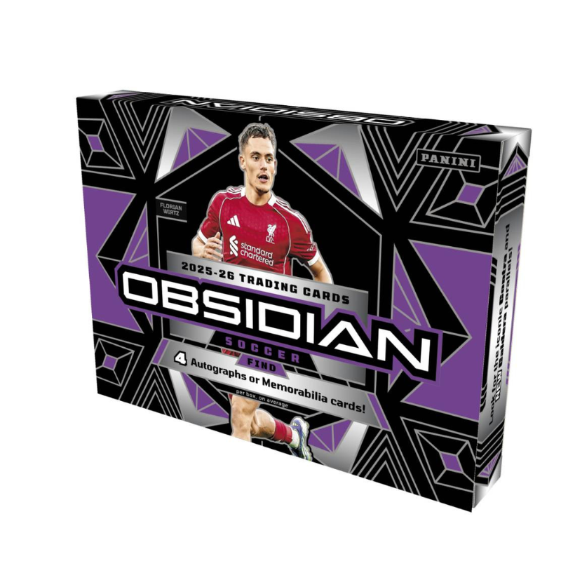 resizingforshopify-2026-06-11T130717.437_ec545c9e-1ae5-46b6-bd6a-9f40b24f008b 2025/26 Panini Obsidian Soccer Hobby Box - Image 1