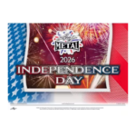 2026 Leaf Metal Independence Day Hobby 10 Box Case