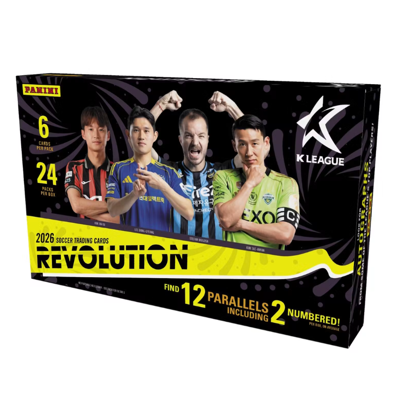 resizingforshopify-2026-07-30T132453.377 2026 Panini Revolution K League Soccer Hobby Box - Image 1