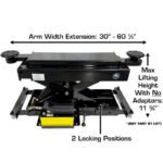 Atlas RJ45A 4,500 lb Air/Hydraulic Rolling Bridge Jack - Image 4