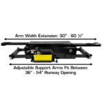 Atlas RJ45A 4,500 lb Air/Hydraulic Rolling Bridge Jack - Image 6