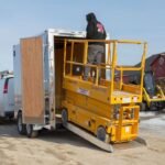 HD Ramps Scissor Lift Trailer Ramp 8' x 37", Aluminum, 5,000 lb Capacity - Image 2