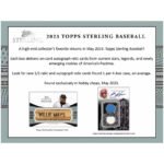 2023 Topps Sterling Baseball Hobby 4 Box Case - Image 2