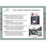2023 Topps Sterling Baseball Hobby 4 Box Case - Image 3