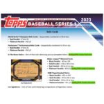 2023 Topps Series 1 Baseball Hobby Box - Image 12