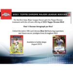 2021 Topps Chrome MLS Soccer Hobby Case (12ct) - Image 2