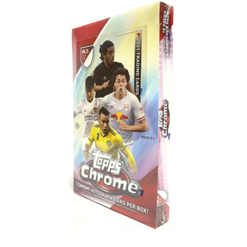 topps-chrome 2021 Topps Chrome MLS Soccer Hobby Case (12ct) - Image 1
