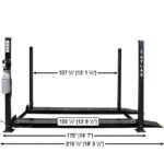 Atlas Apex 8, 8,000 lb 4 Post Vehicle Storage Lift - ALI Certified - Image 7