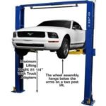 Atlas PV10PX 10,000 lb Overhead 2-Post Lift - Image 3