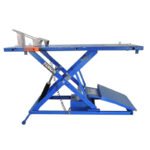 iDEAL Elec-Hydra Motorcycle Lift Bench w/Integrated Motor & Retractable Ramp - Image 2
