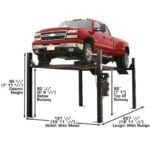 Atlas PRO9000 4 Post Lift + RJ35 Sliding Jacks Combo - Image 8
