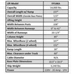 Tuxedo FP14KA 14,000 lb Four Post Alignment Lift - Chain Driven - Image 2