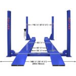 Atlas Platinum PVL14OF-EXT ALI Certified Open Front Alignment 4 Post Lift - Image 5