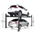 Atlas ALI Certified APEX 8 4 Post Lift + RJ35 Sliding Jacks Combo - Image 6