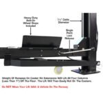 Atlas ALI Certified APEX9 4 Post Lift + RJ6 Rolling Bridge Jacks Combo - Image 15