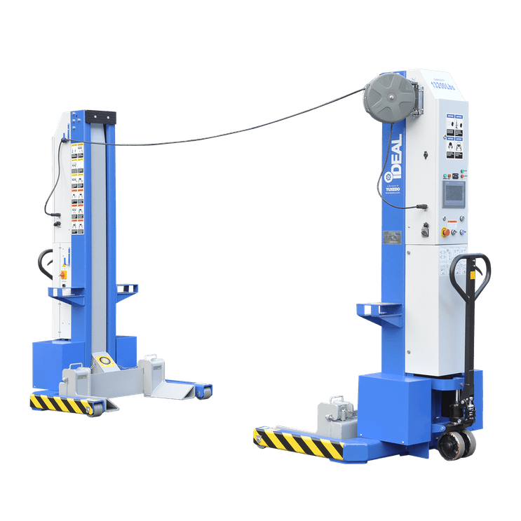iDEAL MSC-13K-B-226 Mobile Column Lift, Two Column Set, 26,000 lbs.