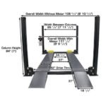 Atlas 408SL 8,000 lb. Super Deluxe 4-Post Lift - Image 9