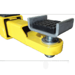 Launch Tech USA TLT240SC 9,000 lb Two Post Clear Floor - Asymmetric - RED - Image 8