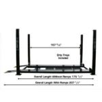Atlas PRO8000EXT 4 Post Lift + RJ35 Sliding Jacks Combo - Image 11