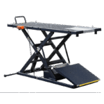 iDEAL Elec-Hydra Motorcycle Lift Bench w/Integrated Motor & Retractable Ramp - Image 5