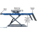Atlas 12AWFSL Alignment Scissor Lift and RJ-6 Rolling Jack Combo - Image 11