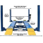 Atlas 412 12,000 lb 4-Post Lift + RJ6 Jacks Combo - Image 9