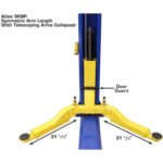 Atlas 9KBPX 9,000 lb Baseplate 2 Post Lift w/ LMA Combo - Image 19