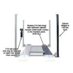Atlas Garage PRO8000EXT 8,000 lb Extra Tall 4-Post Lift - Image 7