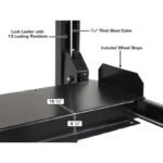 Atlas ALI Certified APEX 8 4 Post Lift + RJ35 Sliding Jacks Combo - Image 22