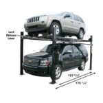 Atlas Garage PRO8000EXT 8,000 lb Extra Tall 4-Post Lift - Image 2