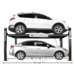 Atlas ALI Certified APEX 8 4 Post Lift + RJ35 Sliding Jacks Combo - Image 5