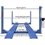 Atlas Platinum PVL14 4 Post Lift + RJ7000 Rolling Jacks ALI Certified Combo - Image 5