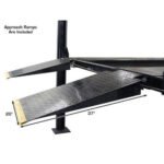 Atlas PRO8000EXT-L 4 Post Lift + RJ35 Sliding Jacks Combo - Image 12