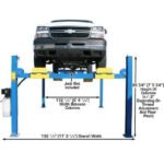 Atlas 412 12,000 lb 4-Post Lift + RJ6 Jacks Combo - Image 7