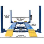 Atlas 412A Alignment 4 Post Lift + RJ6 Rolling Jacks Combo - Image 14