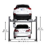 Atlas ALI Certified APEX 8 4 Post Lift + RJ35 Sliding Jacks Combo - Image 8