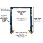 Atlas OHX10000X 10,000 lb Extra Tall 2-Post Lift - Image 9