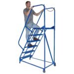 Vestil Steel Maintenance Ladder 6 Steps LAD-MM-6 - Image 2