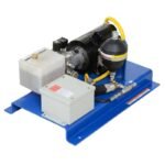 Vestil Trailer Lock System Steel Electric Hydraulic with Polypropylene Light Package Blue / Yellow - Image 4